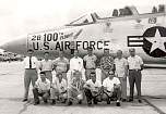 Test team including Acft Ground Crew and Honeywell Engineering team and Honeywell Test Pilot Jim O