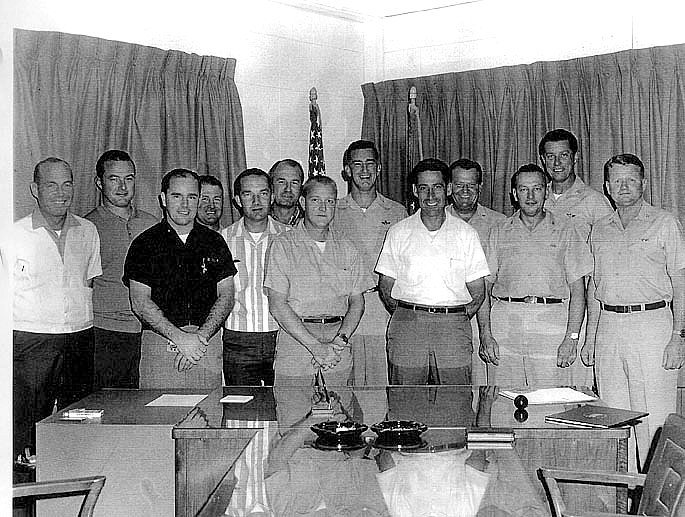 Agency Pilots and Groom Lake Brass Ronald J. Layton, Dennis Sullivan, Mele Vojvodich Jr., Burton S. Barrett, Jack Weeks, Kenneth Collins, Walter Ray, B. Gen. Jack Ledford (CIA Hq) William Skliar, Cy Perkins, Robert Holbury, John Kelly, Hugh (Slip) Slater