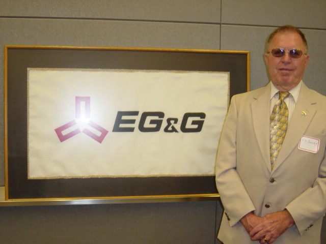 T.D. Barnes at EG&G reunion