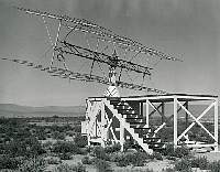 70 MH radar used for RCS tests at Groom Lake