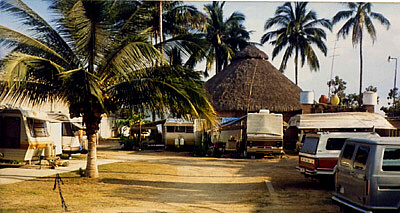 Tropico Cabana Trailer Park where we spend four months every winter for 17 years. Located at Rincon De Guayabitos, Nayarit, Mexico