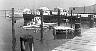 SHRIMP BOAT SUNK AT GRAND ISLE, LA. BY HURRICANE FLOSSY IN 1956
