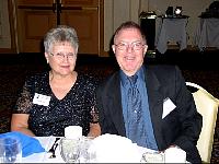 T.D. and Doris Barnes at 2003 Roadrunners Internationale banquet