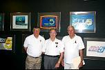 Bill Tunnell, T.D. Barnes, & Frank Murray after Channel 5 TV interview