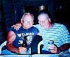 Dick and oldest son, Steve having a cool one after a day of fishing the Gulf of Mexico - 2001