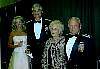 Maj. Gen & Mrs. John Rignei, Commander 2nd AF, Keesler AFB, Dick & Jacky Wilson - Salute to Military - 2003